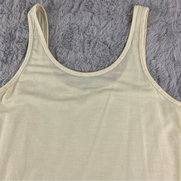 Icebreaker Merino Wool Tank Sleeveless Shirt Cream Womens Medium - Picture 9 of 16